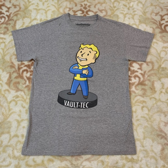 Fallout 4 - Vault-Tech ‘Vault Boy’ T-shirt - Picture 1 of 3